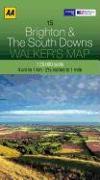 Walker's Map Brighton & the South Downs