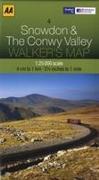 Walker's Map Snowdon & Conwy Valley