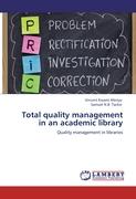Total quality management in an academic library