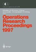 Operations Research Proceedings 1997