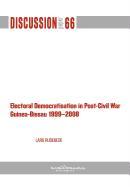 Electoral Democratisation in Post-Civil War Guinea-Bissau 1999-2008