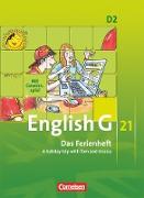 English G 21, Ausgabe D, Band 2: 6. Schuljahr, Das Ferienheft, A holiday trip with Tom and Jessica, Arbeitsheft