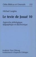 Le texte de Josué 10