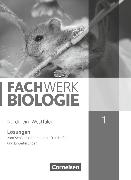 Fachwerk Biologie, Nordrhein-Westfalen, Band 1, Lösungen zum Schülerbuch, Mit gestuften Hilfen und Erweiterungen