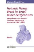 Heinrich Heines Werk im Urteil seiner Zeitgenossen 09