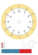 eins-zwei-drei, Mathematik-Lehrwerk für Kinder mit Sprachförderbedarf, Mathematik, 2. Schuljahr, Uhr, Kartonbeilagen, 10 Stück im Beutel