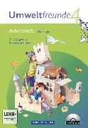 Umweltfreunde, Thüringen - Ausgabe 2010, 4. Schuljahr, Arbeitsheft, Mit Wegweiser Arbeitstechniken und CD-ROM