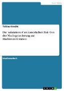 Die 'salutationes' am kaiserlichen Hof - Von der Machtgenerierung zur Machtmanifestation