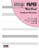 MUSIC PAPER NoteBook - Standard Notation