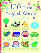 100 First English Words Sticker Book