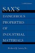 Sax's Dangerous Properties of Industrial Materials, 5 Volume Set