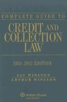 Complete Guide to Credit and Collection Law