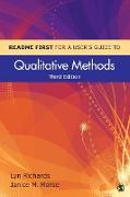 README FIRST for a User's Guide to Qualitative Methods