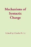 Mechanisms of Syntactic Change