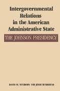 Intergovernmental Relations in the American Administrative State