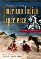 Voices of the American Indian Experience [2 Volumes]