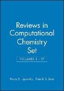 Reviews in Computational Chemistry, Volumes 1 - 17 Set