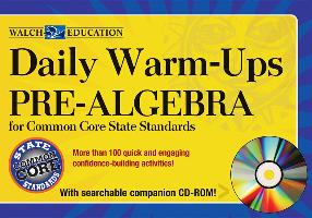 Daily Warm-Ups: Pre-Algebra Common Core Standards
