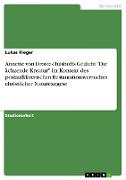 Annette von Droste-Hülshoffs Gedicht "Die ächzende Kreatur" im Kontext des postaufklärerischen Restaurationsversuches christlicher Naturexegese