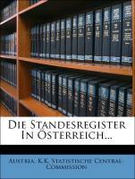 Die Standesregister in Österreich