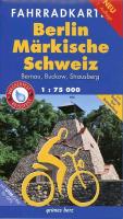 Berlin - Märkische Schweiz Fahrradkarte 1 : 75 000