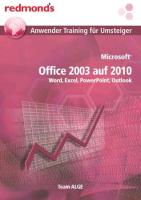 Microsoft Office 2003 auf 2010