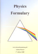 Physics Formulary