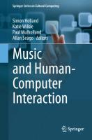 Music and Human-Computer Interaction