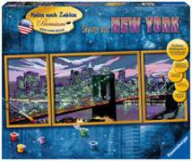 Ravensburger Malen nach Zahlen 28951 - Skyline von New York – ab 14 Jahren
