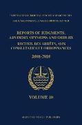 Reports of Judgments, Advisory Opinions and Orders / Recueil Des Arrêts, Avis Consultatifs Et Ordonnances, Volume 10 (2008-2010)