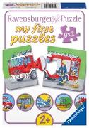Ravensburger Kinderpuzzle - 07332 Einsatzfahrzeuge - my first puzzle mit 9x2 Teilen - Puzzle für Kinder ab 2 Jahren