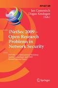 iNetSec 2009 - Open Research Problems in Network Security