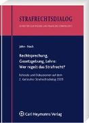 Rechtsprechung, Gesetzgebung, Lehre: Wer regelt das Strafrecht?