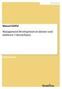 Management Development in kleinen und mittleren Unternehmen