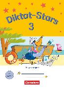 Diktat-Stars, Allgemeine Ausgabe, 3. Schuljahr, Übungsheft, Mit Lösungen