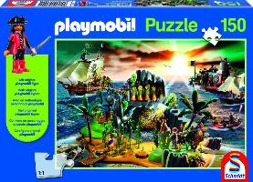 Playmobil, Pirateninsel, 150 Teile Puzzle