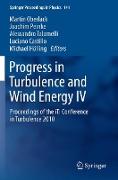 Progress in Turbulence and Wind Energy IV