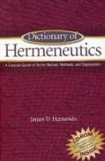 Dictionary of Hermeneutics