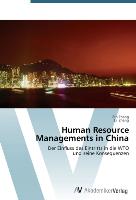 Human Resource Managements in China