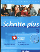 Schritte plus 3. A2/1. Ausgabe Schweiz. Kurs- und Arbeitsbuch