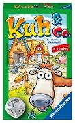 Ravensburger 23160 - Kuh und co, Mitbringspiel für 2-6 Spieler, Kinderspiel ab 4 Jahren, Reisespiel für unterwegs