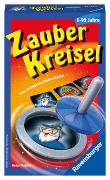 Ravensburger 23163 - Zauberkreisel, Mitbringspiel für 2-6 Spieler, ab 6 Jahren, kompaktes Format, Reisespiel, Ratespiel