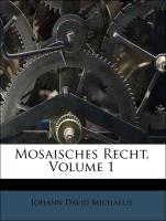 Mosaisches Recht, Volume 1