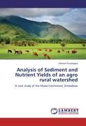 Analysis of Sediment and Nutrient Yields of an agro rural watershed