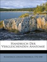 Handbuch Der Vergleichenden Anatomie
