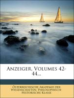 Anzeiger, Volumes 42-44