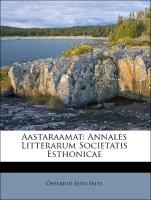 Aastaraamat: Annales Litterarum Societatis Esthonicae