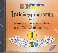 Trainingsprogramm zum Konzentrationsaufbau und Legastheniker 1