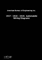 1917 - 1918 - 1919: Automobile Wiring Diagrams