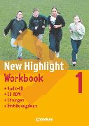 New Highlight, Allgemeine Ausgabe, Band 1: 5. Schuljahr, Workbook - Lehrerfassung (mit Einführungskurs), Mit CD-ROM und Lieder-/Text-CD